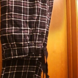 George Black and White Checkered Pants